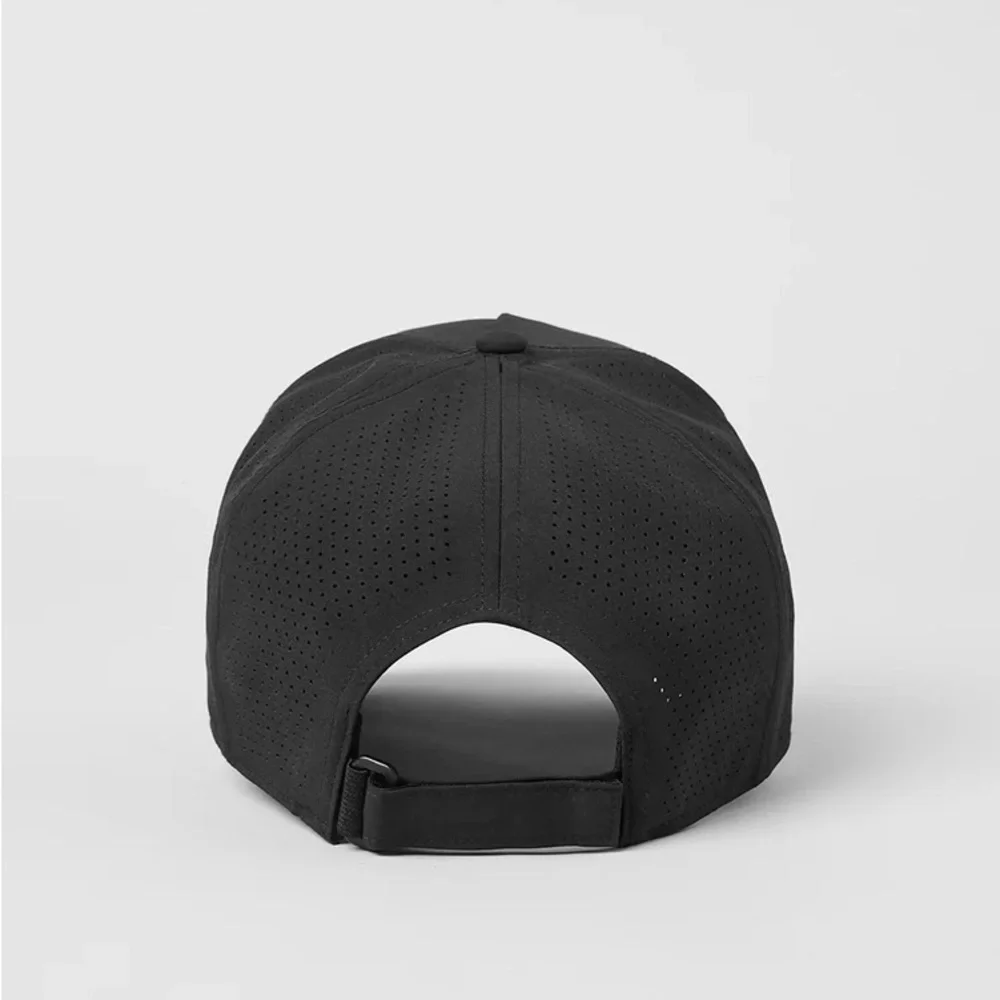 Alo Yoga Performance District Trucker Hat Black